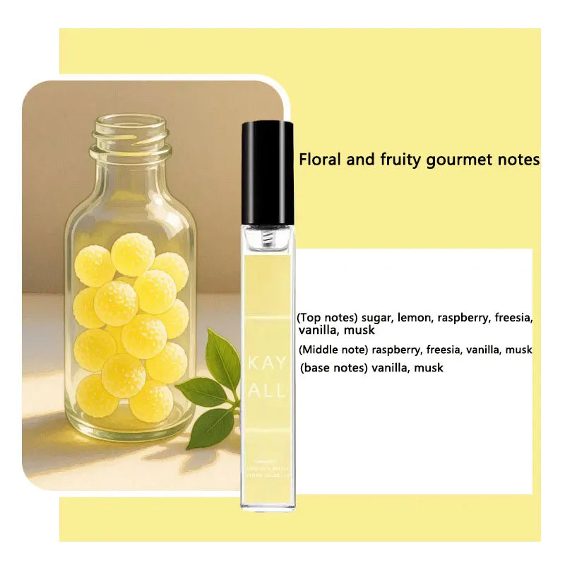 Elegant Sweet Fruity Floral Women's Perfume - Woody Base Romantic Eau de Parfum (10ml)