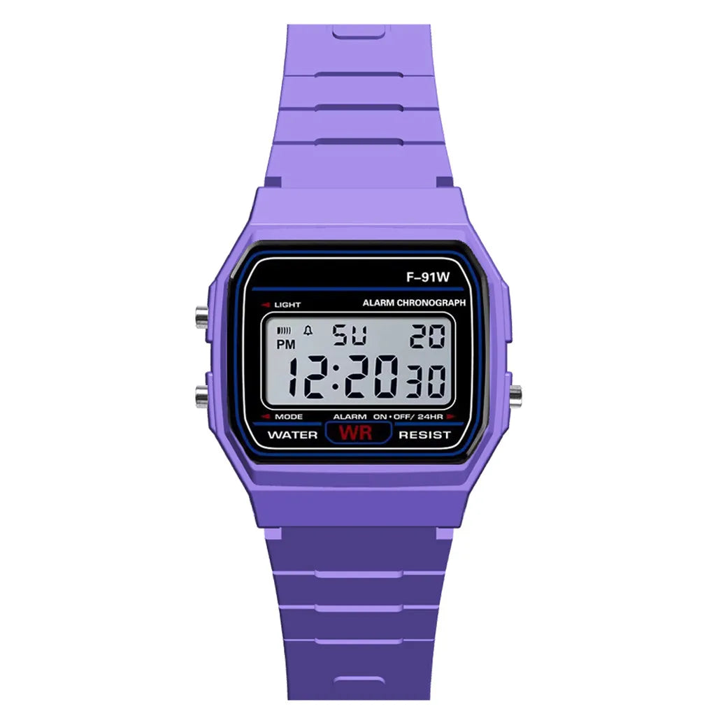 Kids LED Sports Watch - Waterproof Digital Watch with Alarm for Boys & Girls