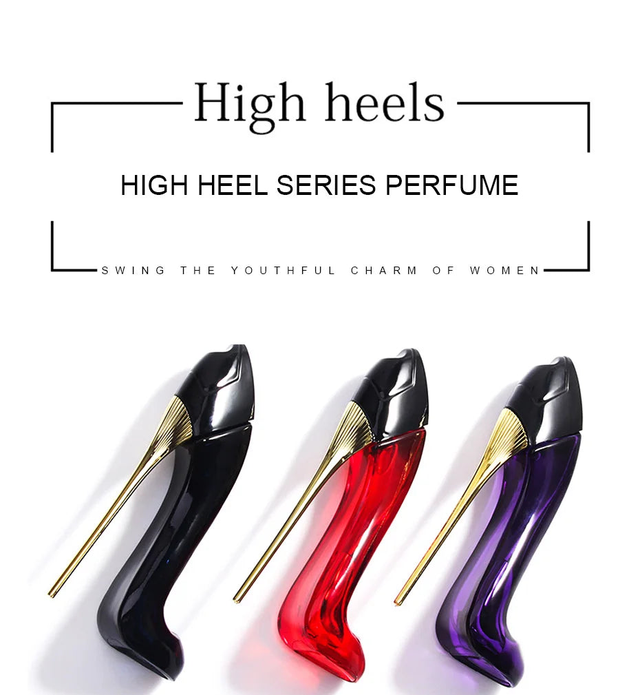 Floral Women's Perfume - Portable Long-Lasting Deodorant Fragrance in Beautiful Glass Bottle (40ml)