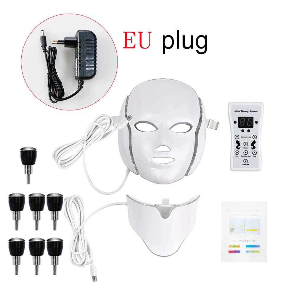 Electric Facial Skin Care Device – 6-in-1 Anti-Aging & Skin Rejuvenation Tool