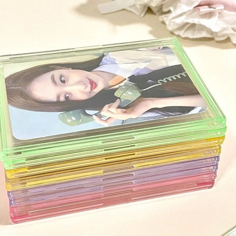 Hard Acrylic Card Case – Clear Top Loader Sleeves for Trading Cards