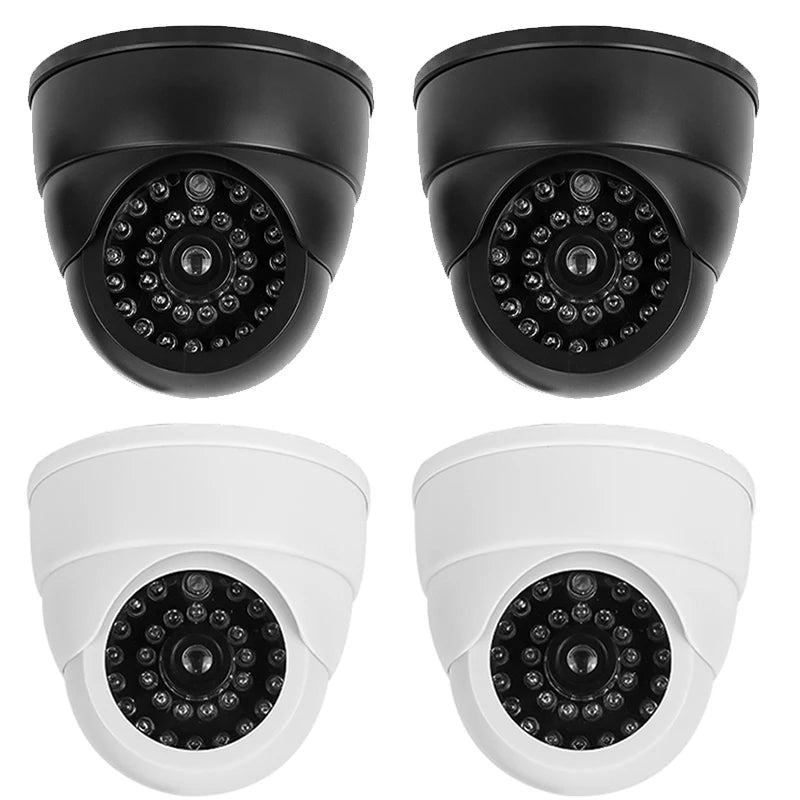 Fake Dome Security Camera – LED Dummy Surveillance Monitor