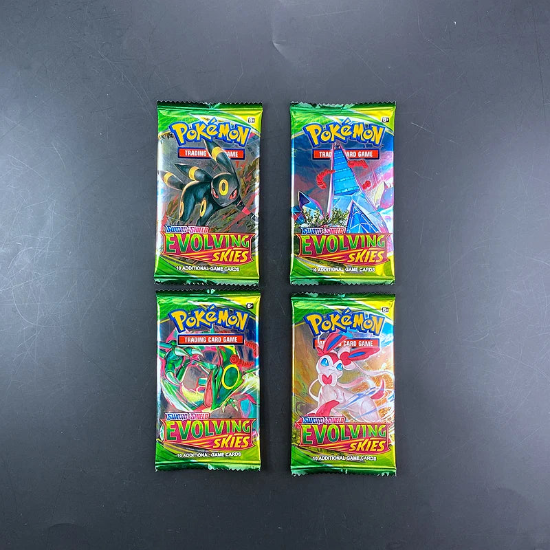 Pokemon Cards Scarlet & Violet – 40 Pcs GX VMAX EX Mega Energy Trading Card Set