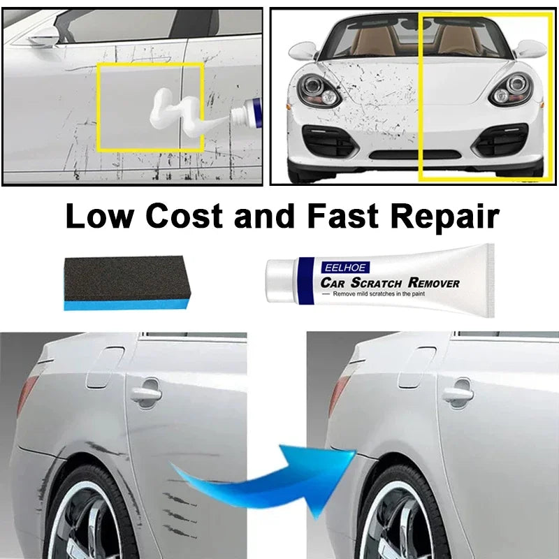 Car Scratch Remover – Paint Repair & Polishing Paste for Light Scratches & Swirl Marks