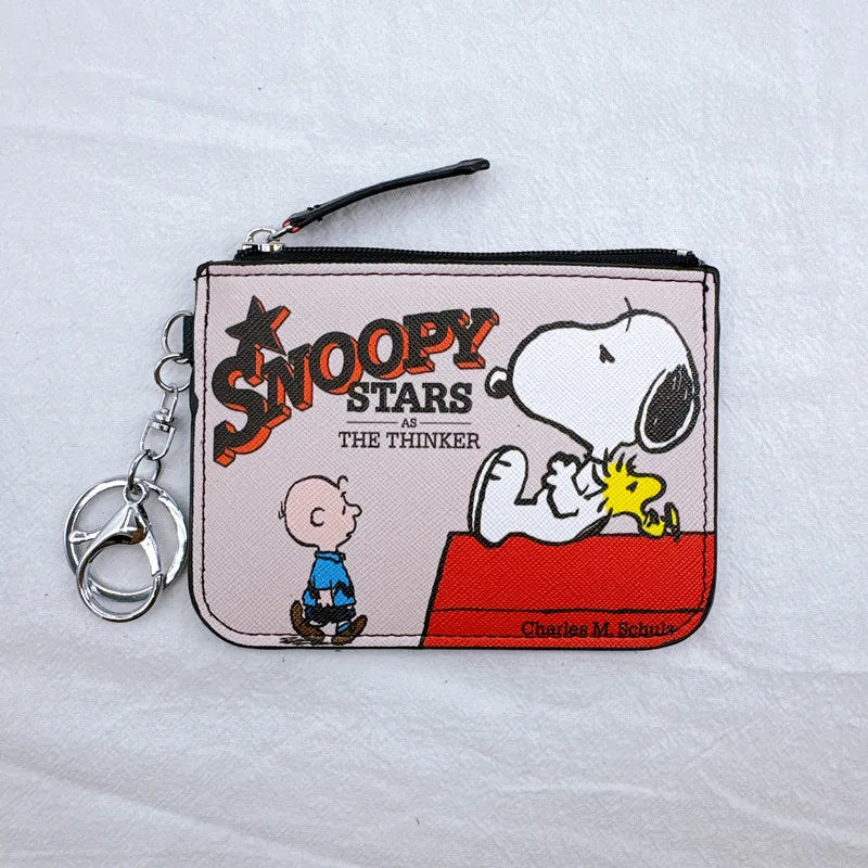 Snoopy Coin Purse – Cute Zipper Wallet