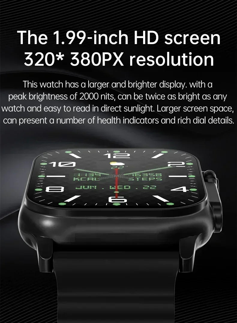 Watch 10 Ultra Smart Watch 49mm — NFC, GPS, Bluetooth Call & Wireless Charging