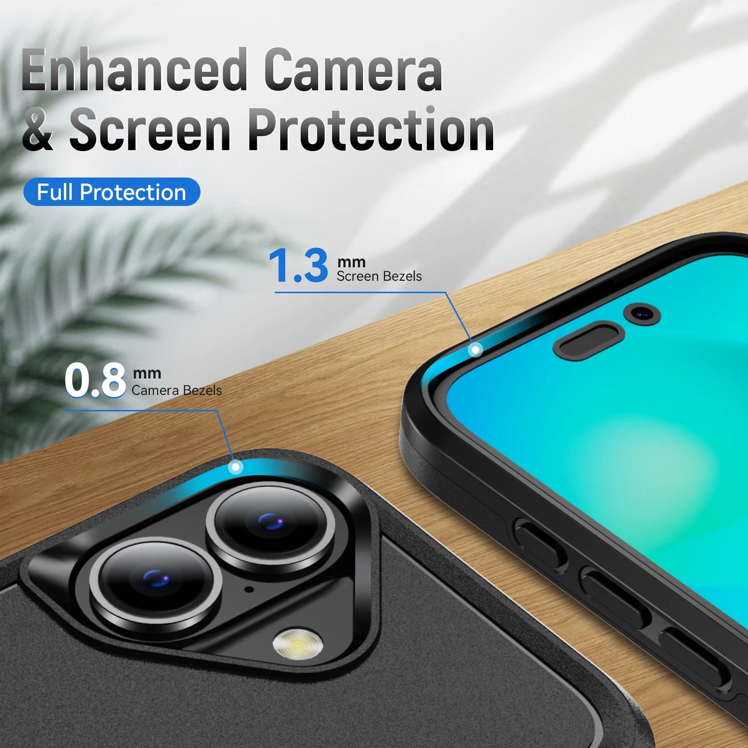 🔥 SALE! Hard Armor Matte Case for iPhone 17/16/15 Pro Max - Dual Layer Protection