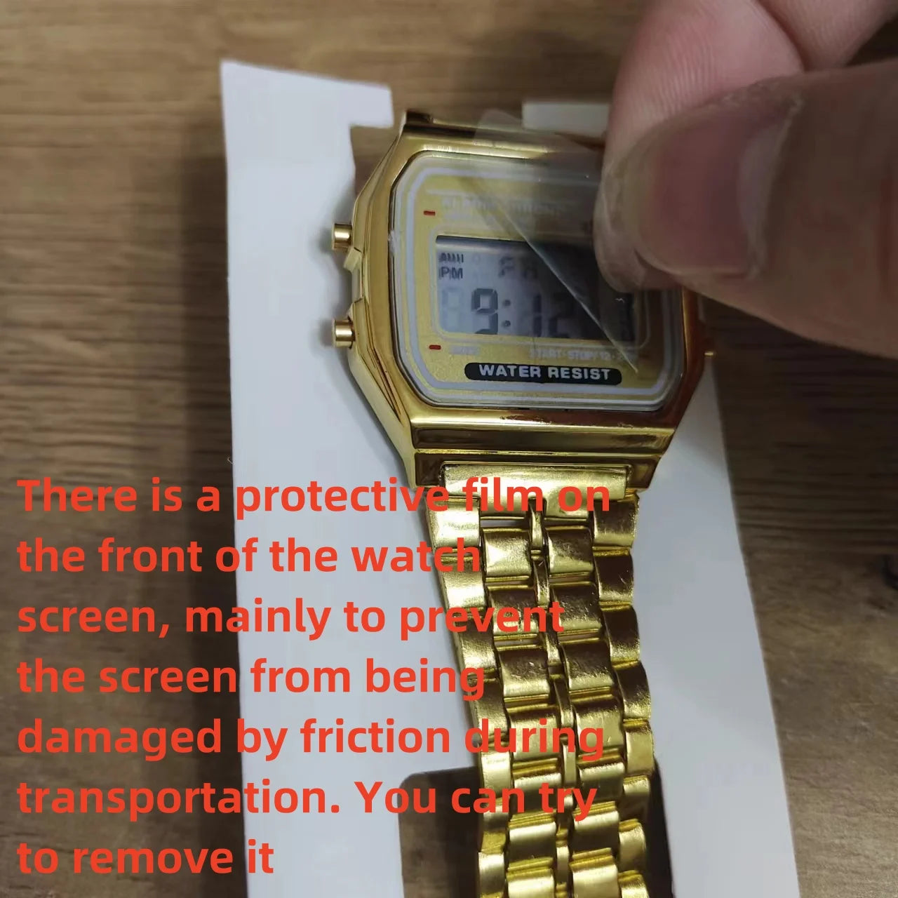 F91W Digital Sports Watch - LED Multi-Function Steel Band Watch for Men & Women