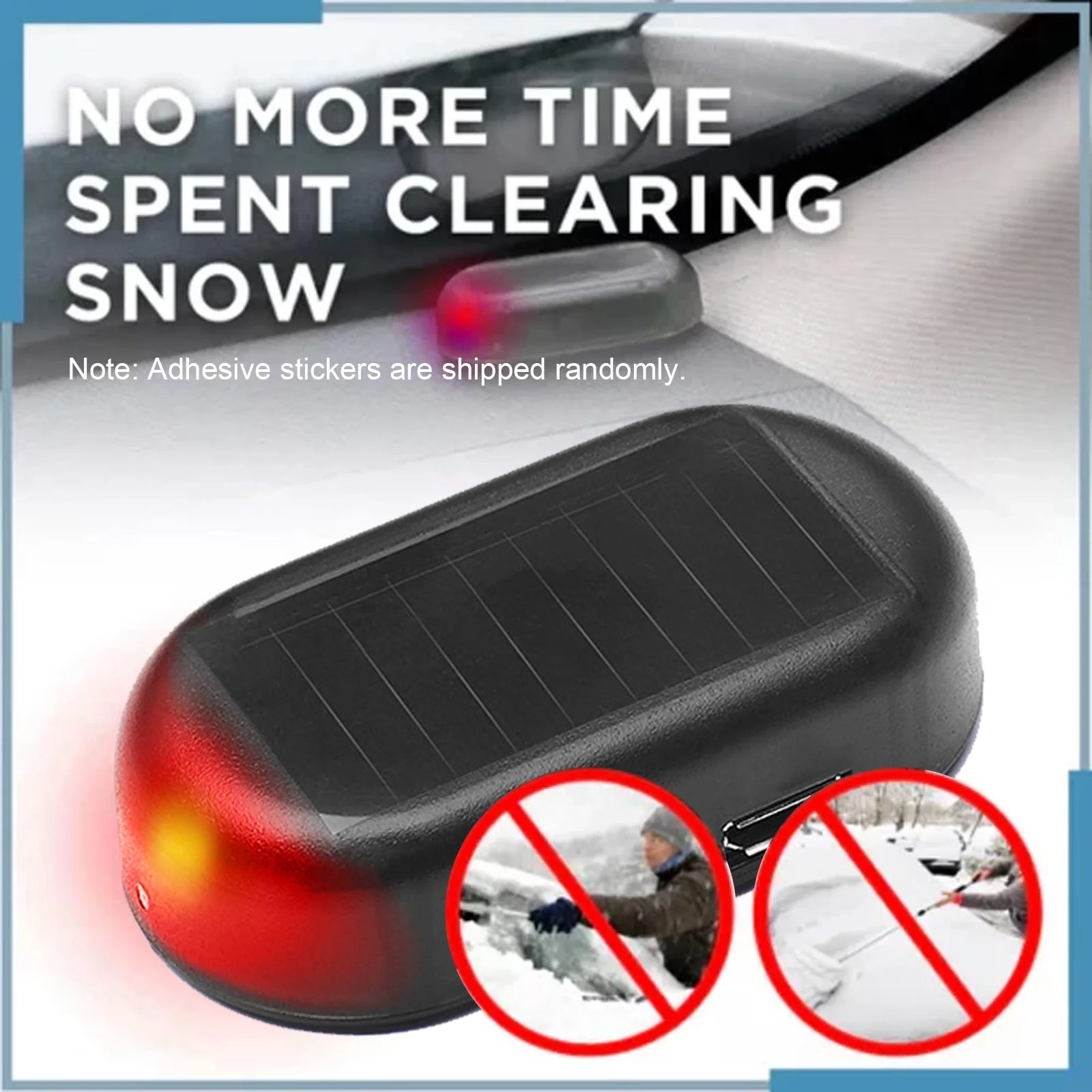 Car Windshield Snow Cover - Magnetic Anti-Ice Winter Frost Protection Shield