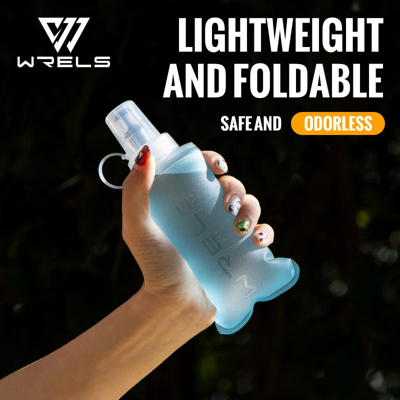 🏃 FITS IN YOUR POCKET! Soft Collapsible Water Bottle - Ultra-Portable Hydration 💧