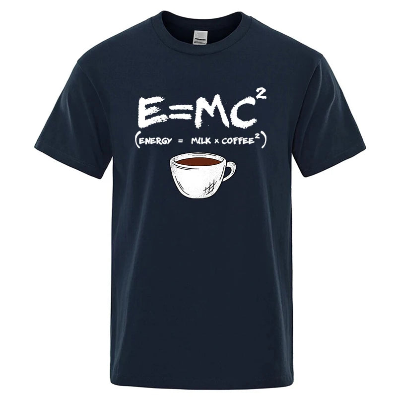 Men’s Cotton Graphic T-Shirt Casual Funny Tee