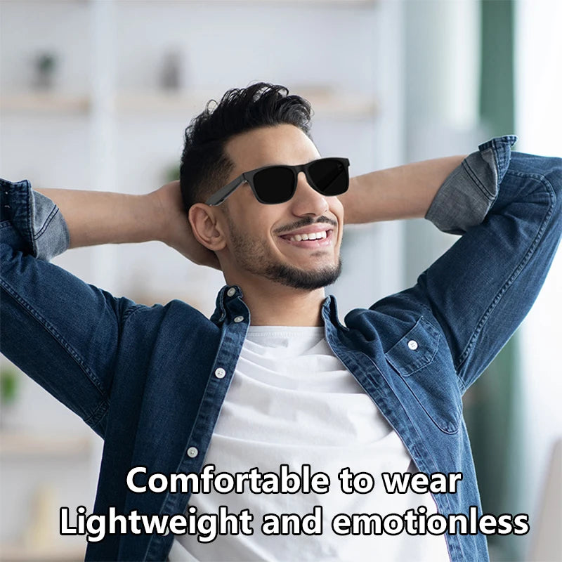 Lenovo Smart Glasses - Bluetooth Audio, Camera & AI Translator