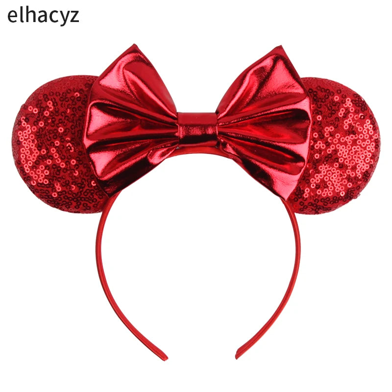 Disney Minnie Mouse Ear Hairband – Princess Party Gift for Girls & Disney Fans