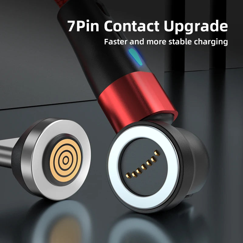 AUFU 7Pin 5A Magnetic Type-C Fast Charging Cable