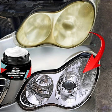 Car Headlight Restoration Kit – Remove Yellowing, Haze & Scratches Fast