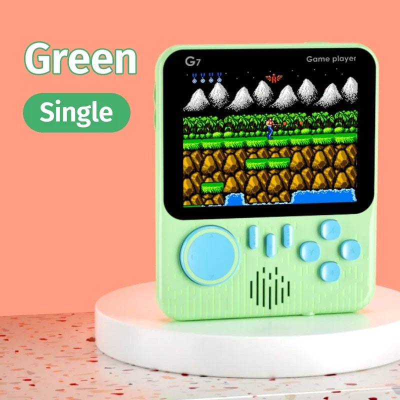 G7 Handheld Game Console - 3.5" Screen with 666 Retro Games & Gamepad Option