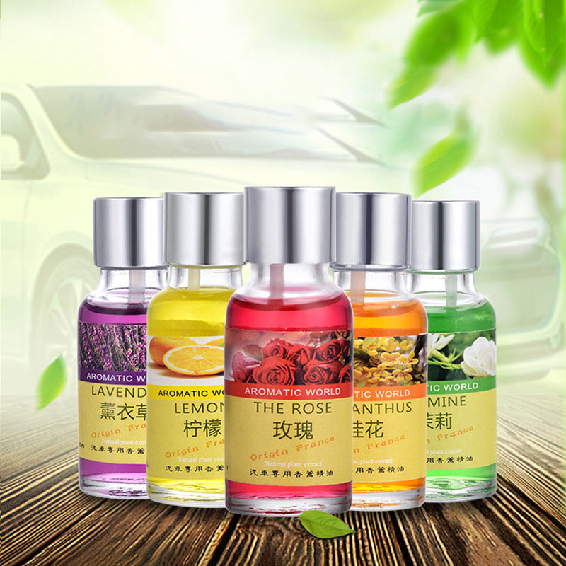 Natural Plant Essential Oil Car Air Freshener - 10ml Ocean Scent Aromatherapy Refill for Vents