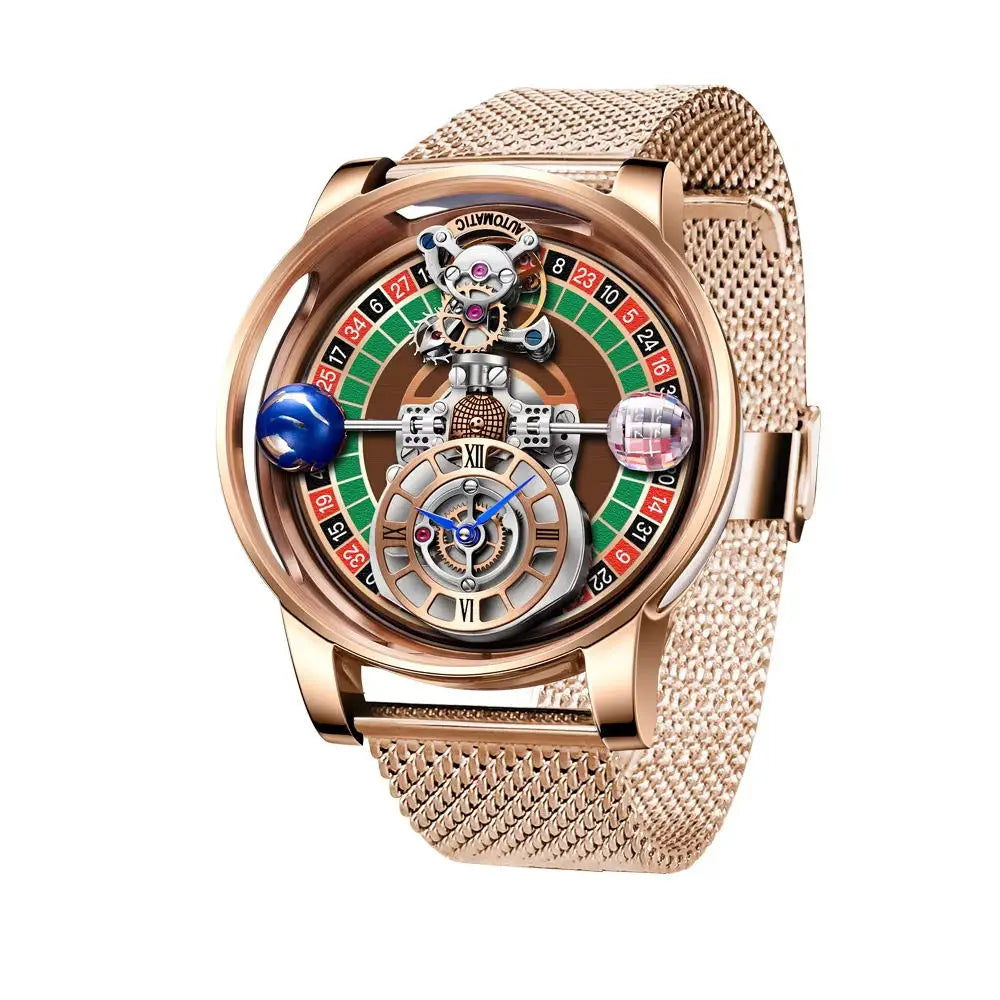Haemmer Men's Luxury Watch - Sapphire Glass Quartz Waterproof Business Watch