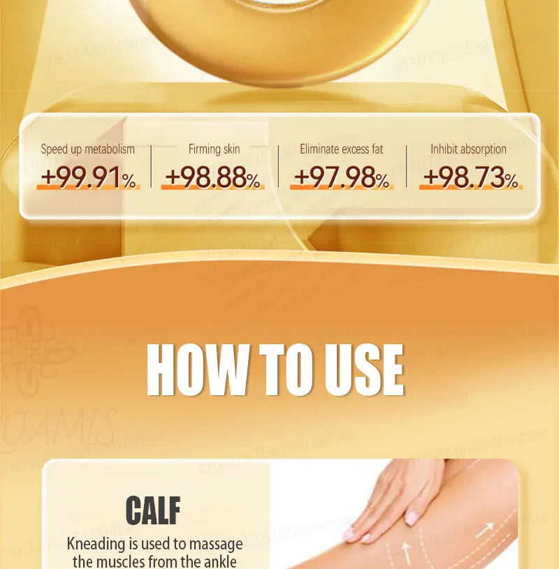 Slimming Essential Oil - Natural Fat Burning Body Massage Oil for Weight Loss