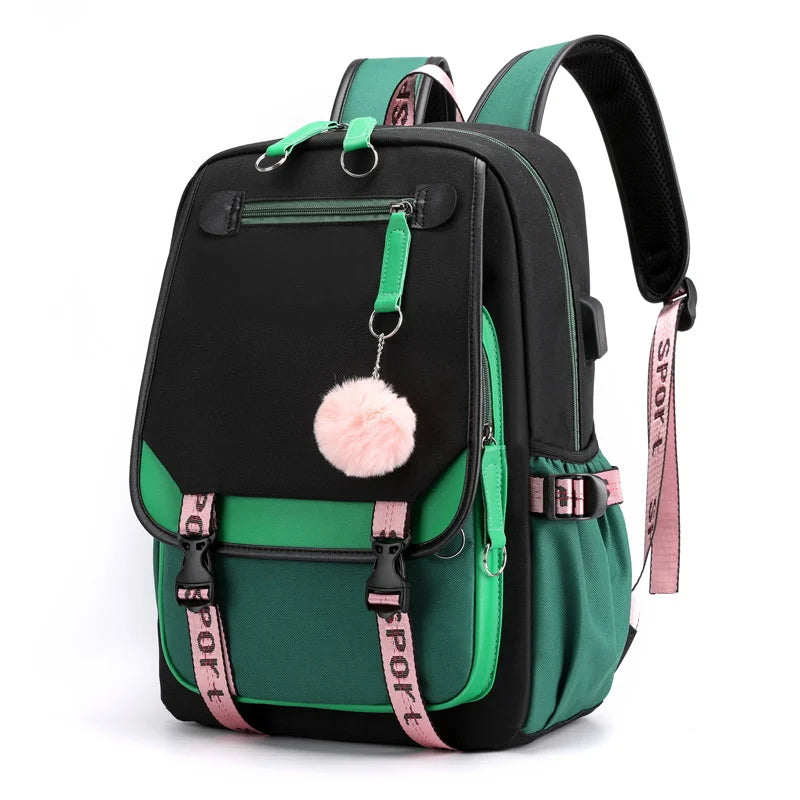 Kawaii School Backpack - Harajuku Fashion Bag for Boys & Girls