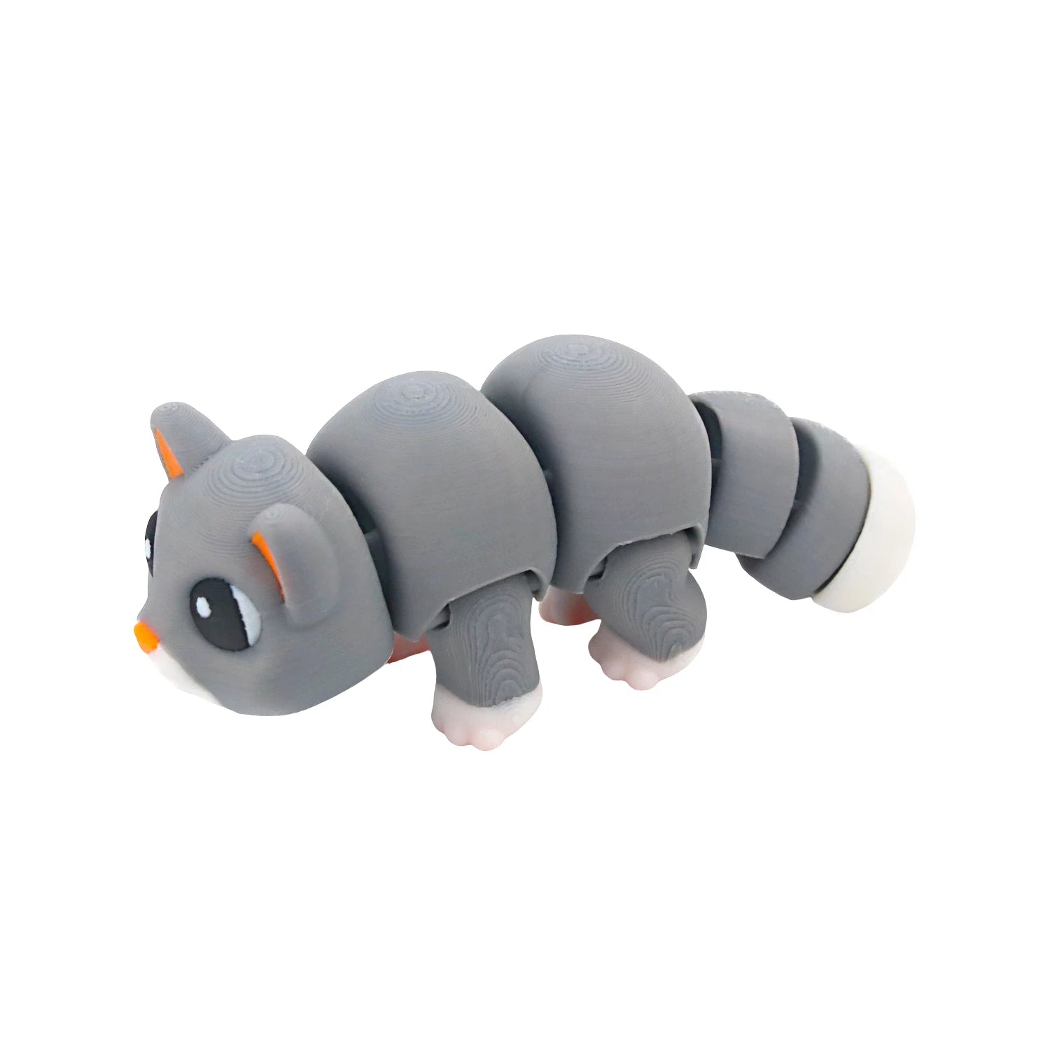 3D Printed Cat Figurine – Cute Resin Animal Model for Home & Garden Decor