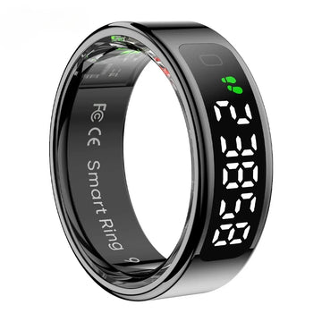 COLMI R12 Smart Ring - Health Tracking Ring with Display Screen & Wireless Charging