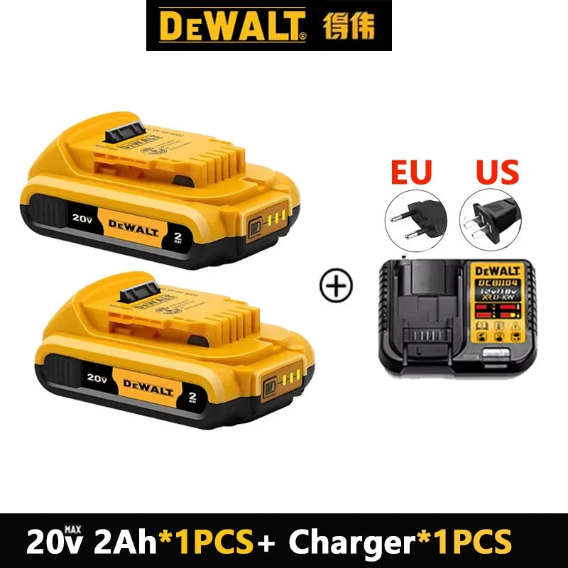 🔋 FLASH SALE! 100% Original DeWalt 20V 6.0Ah Battery 4-Pack - High Performance Lithium-Ion Power