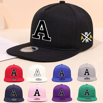 Letter Embroidered Baseball Cap - Adjustable Hip-Hop Sun Hat for Outdoor, Beach & City Wear
