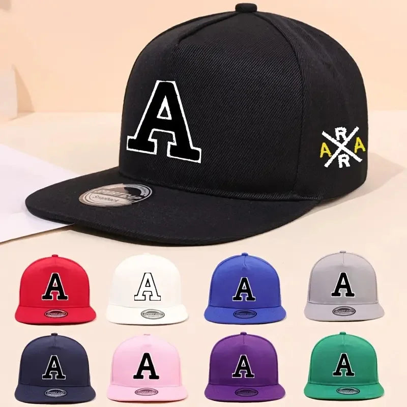 Letter Embroidered Baseball Cap - Adjustable Hip-Hop Sun Hat for Outdoor, Beach & City Wear