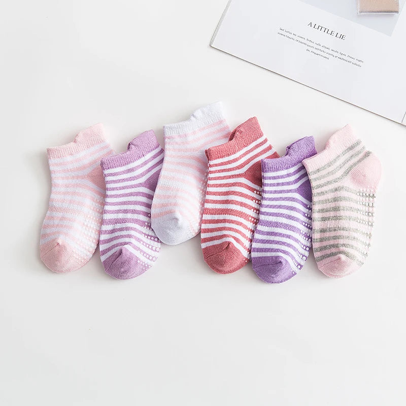 Children Anti-Slip Cotton Socks Floor Grip Socks