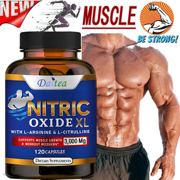 Nitric Oxide Supplement for Strength, Fitness & Muscle Growth