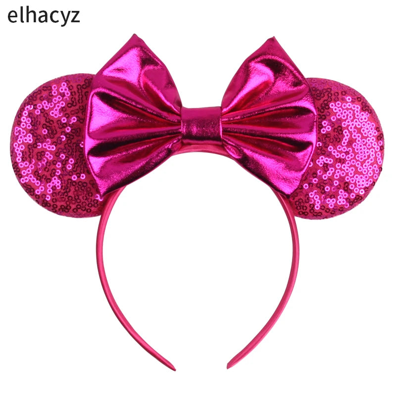 Disney Minnie Mouse Ear Hairband – Princess Party Gift for Girls & Disney Fans