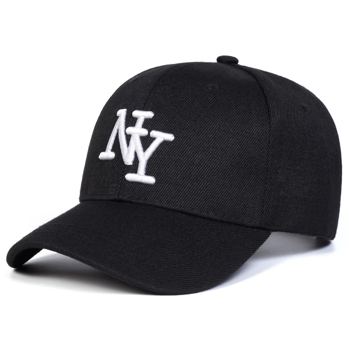 NY Letter Embroidered Baseball Cap - Unisex Adjustable Snapback for Spring & Autumn