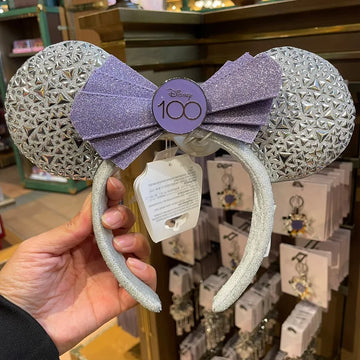 Disney Mickey Ears Headband – Minnie Sequin Party Hairband for Women & Girls