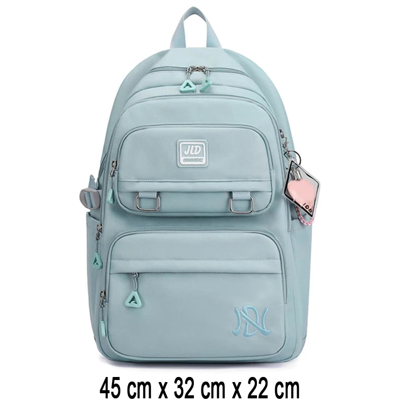 School Backpack for Girls - Kids Teen Women Bookbag for Primary & Secondary Students