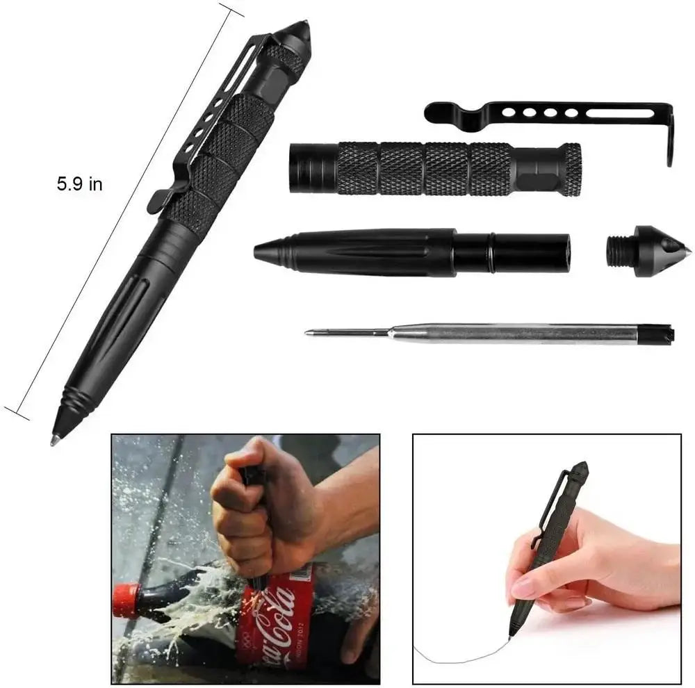 ✍️ NOT JUST A PEN! Military Tactical Multi-Tool - Write, Break, Survive 🛡️
