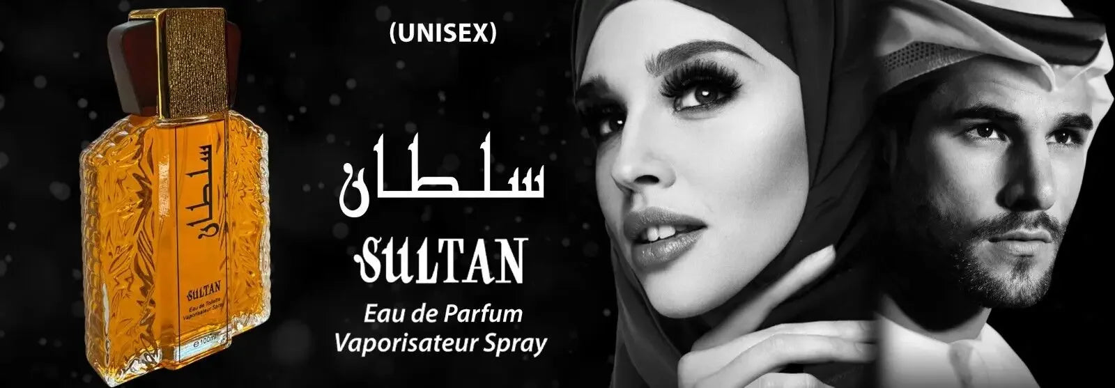 SULTAN Arabic Floral Pheromone Cologne - Long-Lasting Men's Eau de Parfum (100ml)