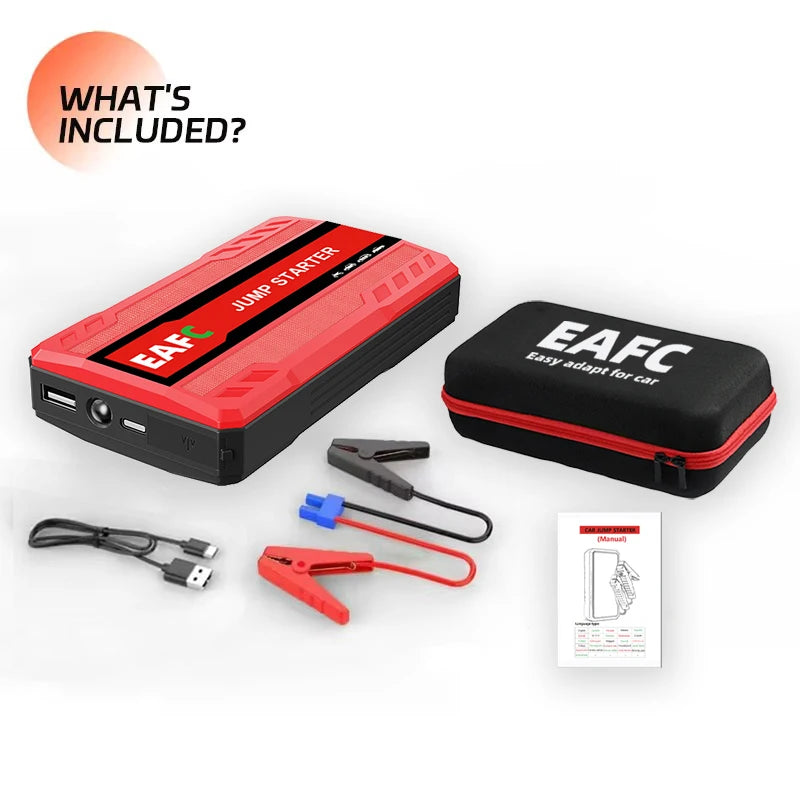 🚨 NEVER GET STRANDED AGAIN! 600A Jump Starter - Your Pocket-Sized Tow Truck 🔋