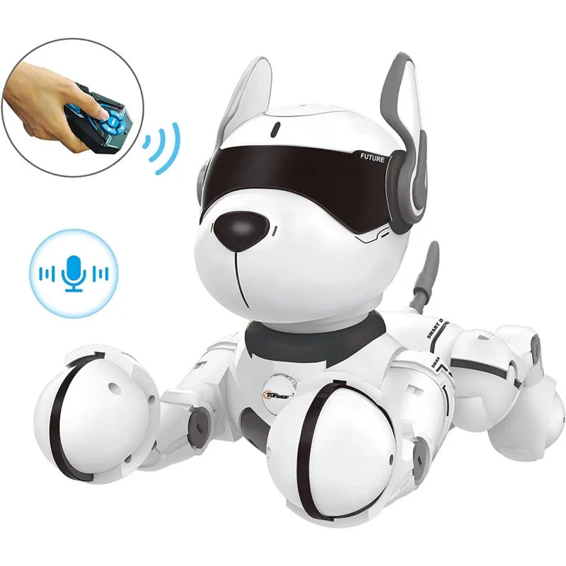 Smart Robot Dog - Interactive Programmable RC Pet Toy