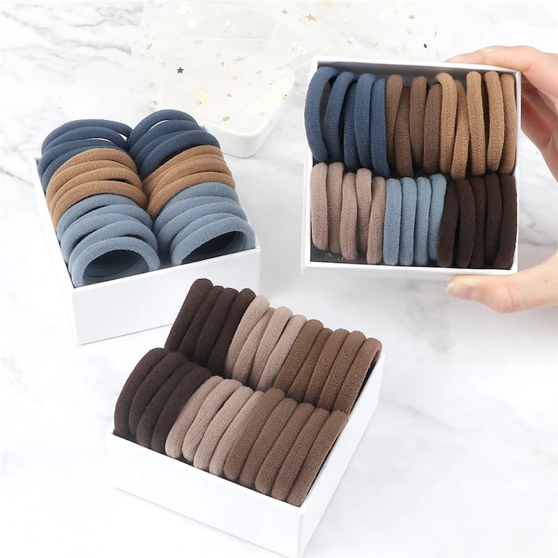 Basic Hair Bands – Solid Color Elastic Headbands for Women & Girls | Everyday Essential