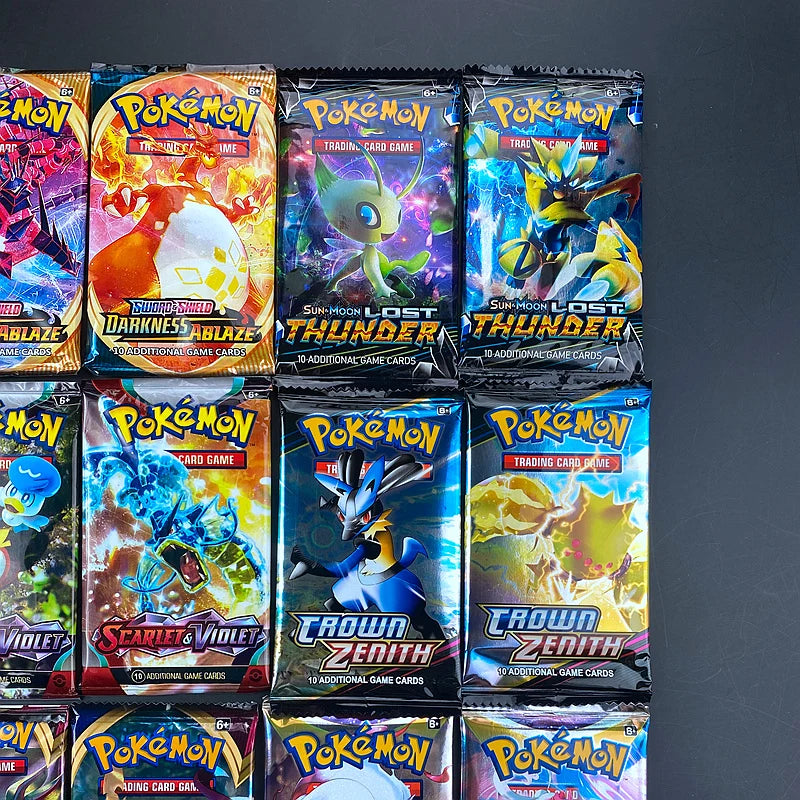 Pokemon Cards 30 Pcs Collection – GX Tag Team VMAX EX Mega Energy Trading Card Set