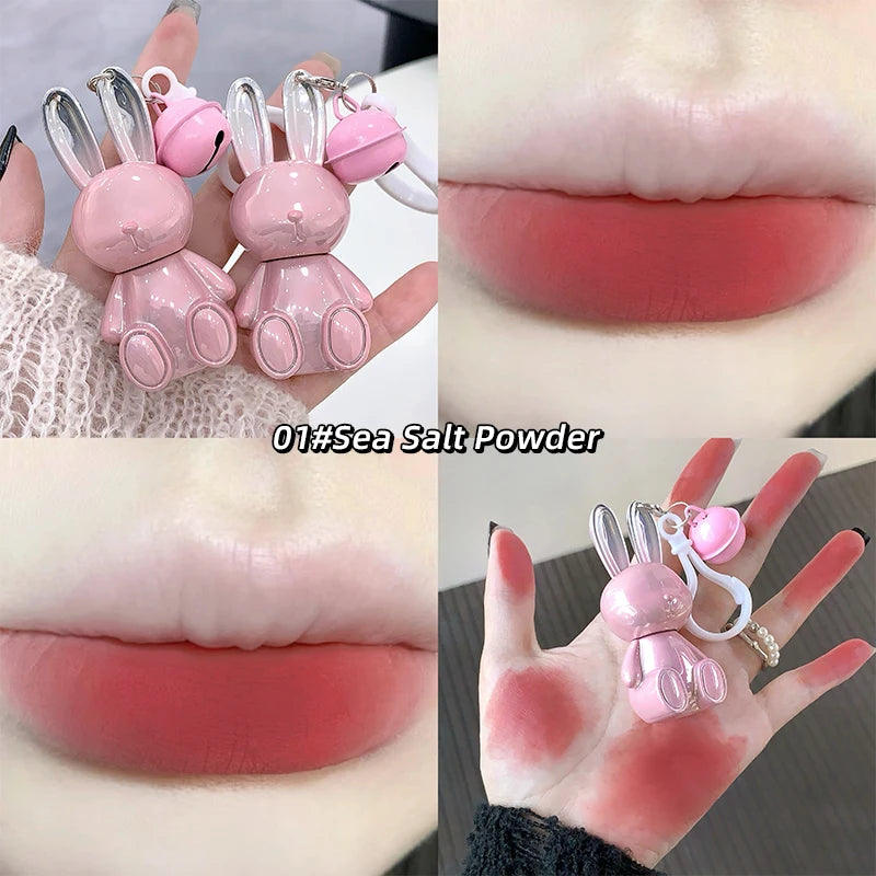 Gege Bear Pink Rabbit Velvet Matte Lip Cream