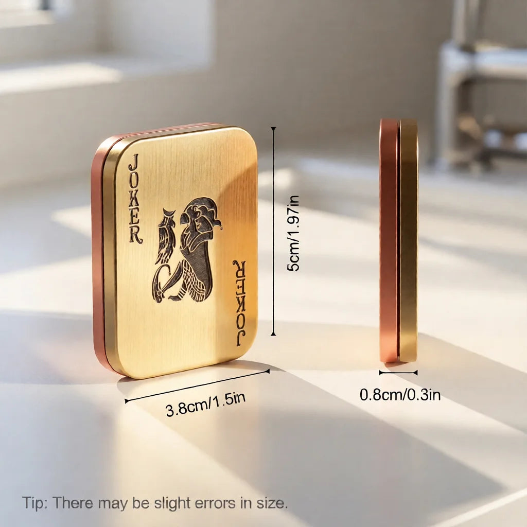 Magnetic EDC Push Slider – Metal Anti-Stress Fidget Toy for Adults