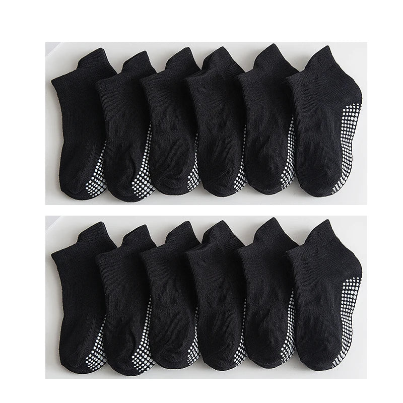 Children Anti-Slip Cotton Socks Floor Grip Socks
