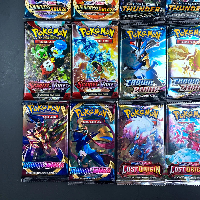 Pokemon Cards 30 Pcs Collection – GX Tag Team VMAX EX Mega Energy Trading Card Set