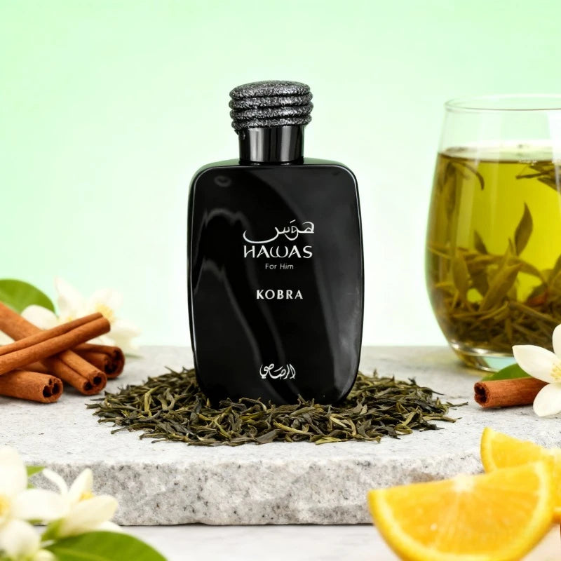 Citrus Fresh Men's Eau de Parfum - Long-Lasting Fruity Masculine Cologne with Clean Elegant Scent (100ml)