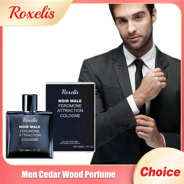 Cedar Wood Pheromone Cologne for Men - Long-Lasting Aromatic Spray for Dates & Confidence (100ml)