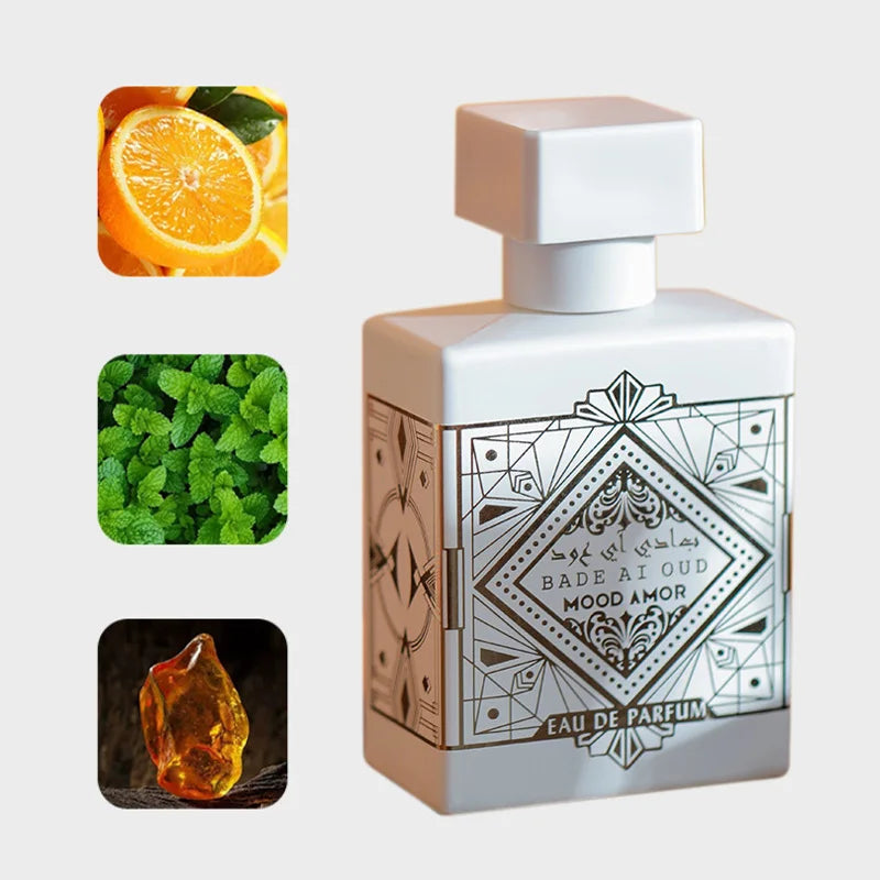 Arabic Oud Agarwood Perfume for Men - Long-Lasting Woody Fragrance Eau de Toilette (50ml)