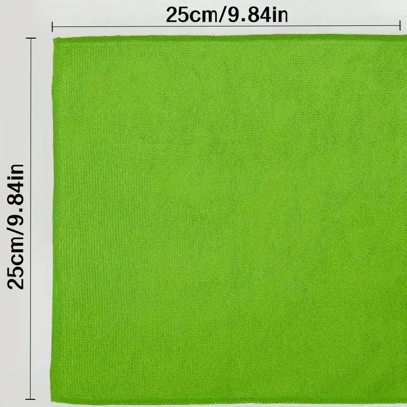 Microfiber Cleaning Cloths Set - 20/50 Pcs Absorbent Multi-Purpose Towels