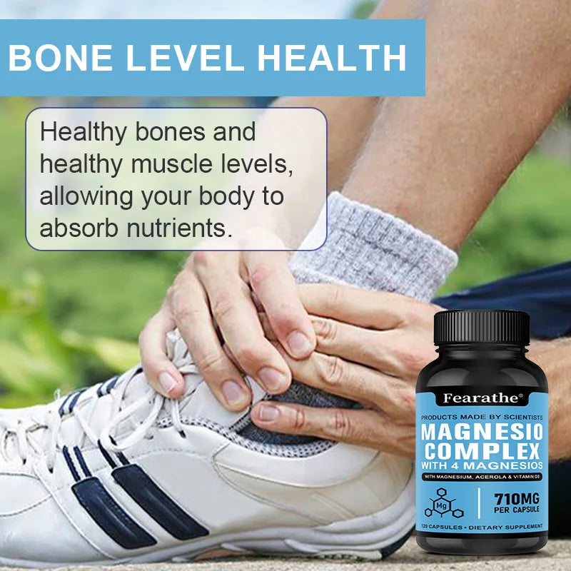 Magnesium 4-in-1 Complex - Sleep, Muscle Recovery & Stress Relief Support